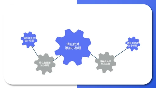 蓝色扁平风职场产品讨论推广总结汇报PPT模板