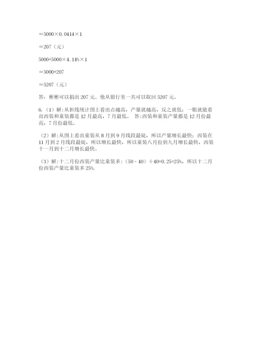 贵州省贵阳市小升初数学试卷及完整答案（易错题）.docx
