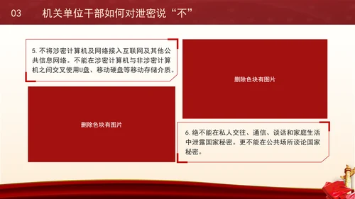 党员干部保密警示教育专题党课PPT