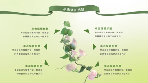 清新二十四节气芒种节气芒种PPT模板