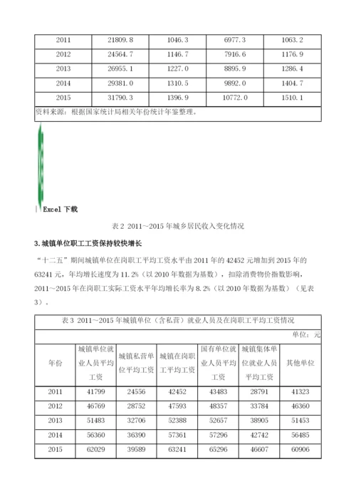 我国工资收入分配现状及改革发展趋势.docx