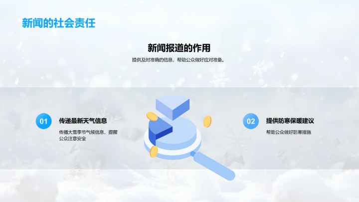 冬季天气信息传播