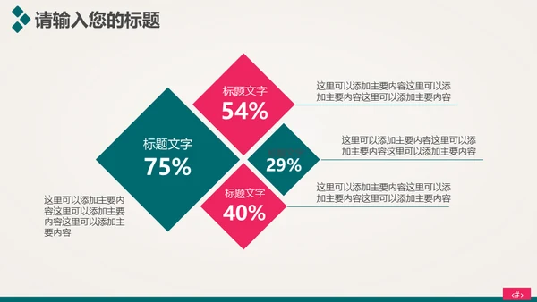 时尚美容护肤化妆品美丽事业通用PPT模板