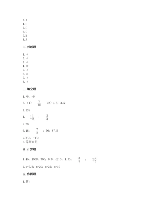 小升初数学期末测试卷必考题.docx