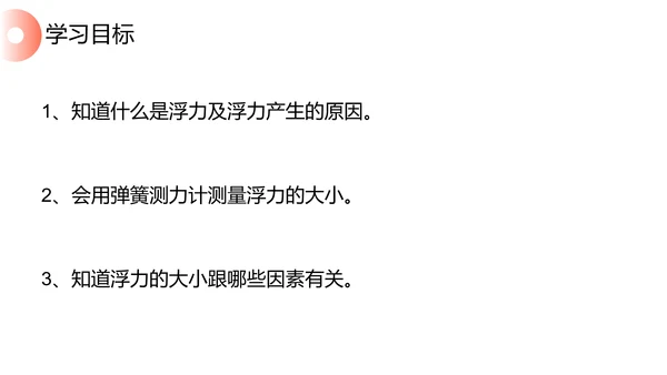 初高中物理浮力教学PPT课件