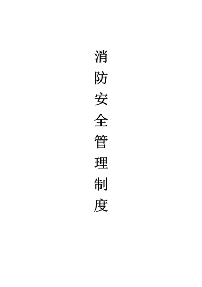 消防安全管理核心制度.docx