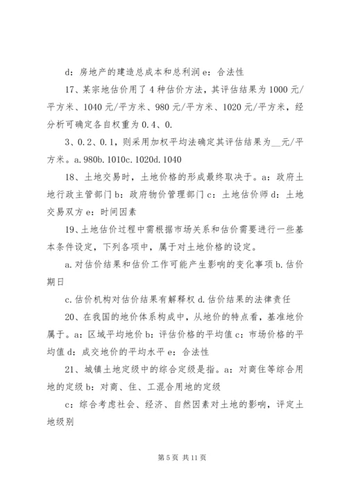 土地估价报告审核 (2).docx