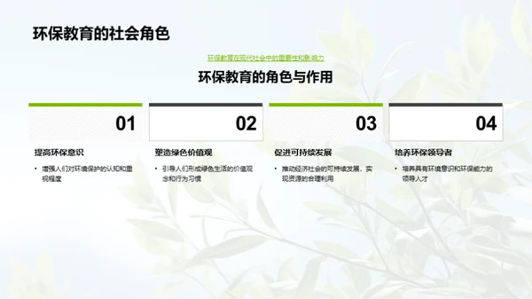环保生活：人人有责