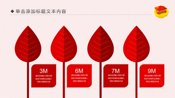 2019五四青年节共青团团委总结汇报PPT模板