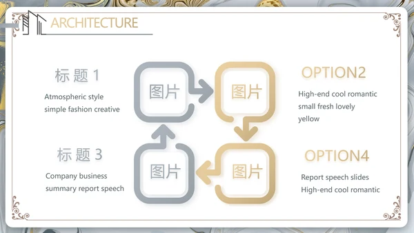 鎏金风格简约室内设计方案汇报PPT