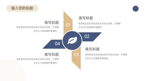 蓝金简洁创业融资计划书PPT模板