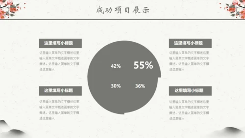 中国风年度总结工作计划汇报通用PPT模板