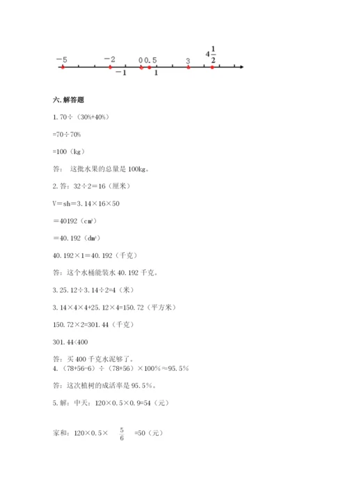 昌都地区小升初数学测试卷及精品答案.docx
