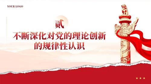 红色党建新时代推进党的理论创新党课ppt课件