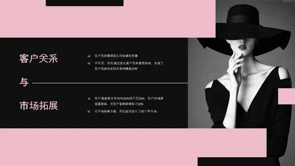 欧美风简约工作汇报PPT模板