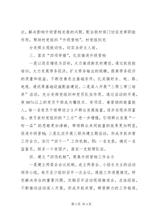 村级党组织升级晋档年度规划 (3).docx