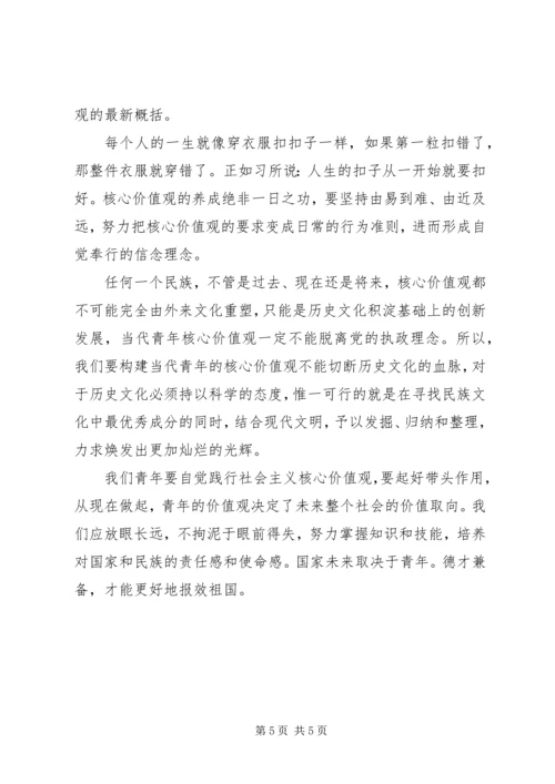 社会主义核心价值观心得体会范文.docx