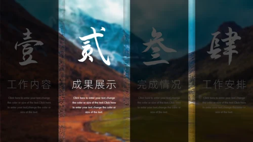 年终述职报告通用PPT模板