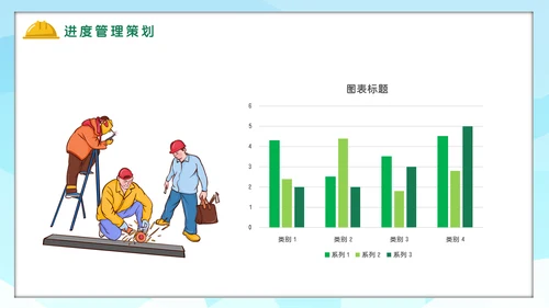 电力铁塔建筑工程项目策划汇报通用PPT模板