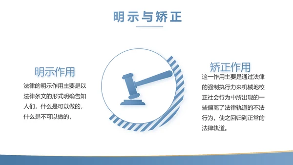 蓝色简约大气法律知识讲座PPT动态模板
