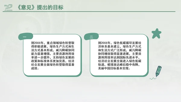 关于加快经济社会发展全面绿色转型的意见专题党课PPT