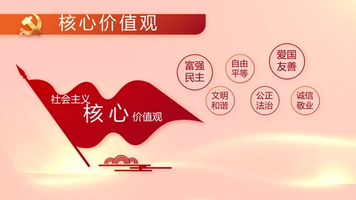 红色党建党支部工作专题动态PPT党课