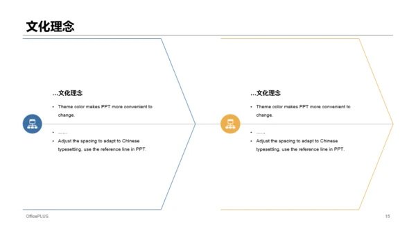 蓝色形状商务风网络有限责任公司简介PPT案例