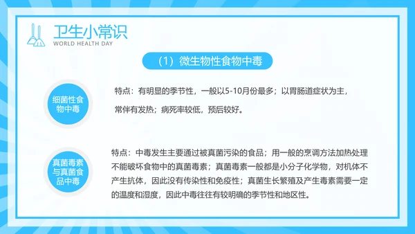 注重个人卫生世界卫生日介绍宣传模板