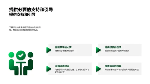 初二学生心理引导PPT模板