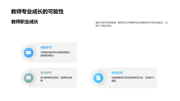 教师职业发展策略