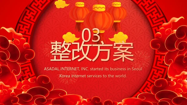 红色喜庆公司开门红工作营销方案动态PPT模板