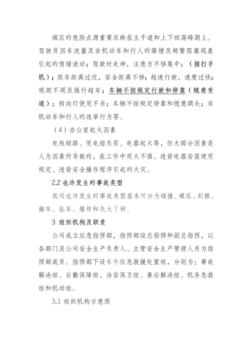 城市公交应急全新预案.docx