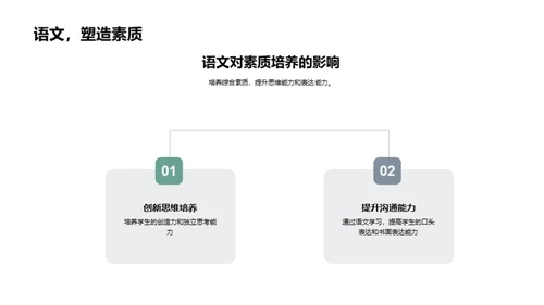 提升语文素养