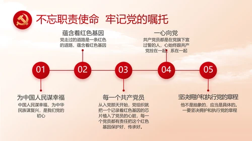 红色大气办好合作社带动乡村振兴PPT动态模板