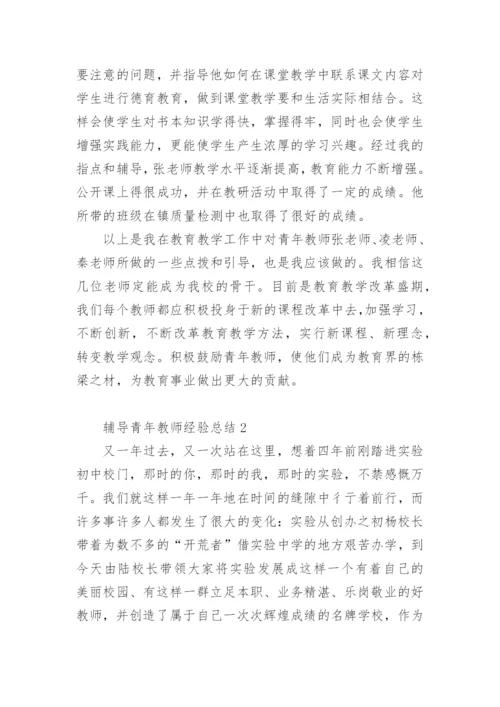 辅导青年教师经验总结.docx