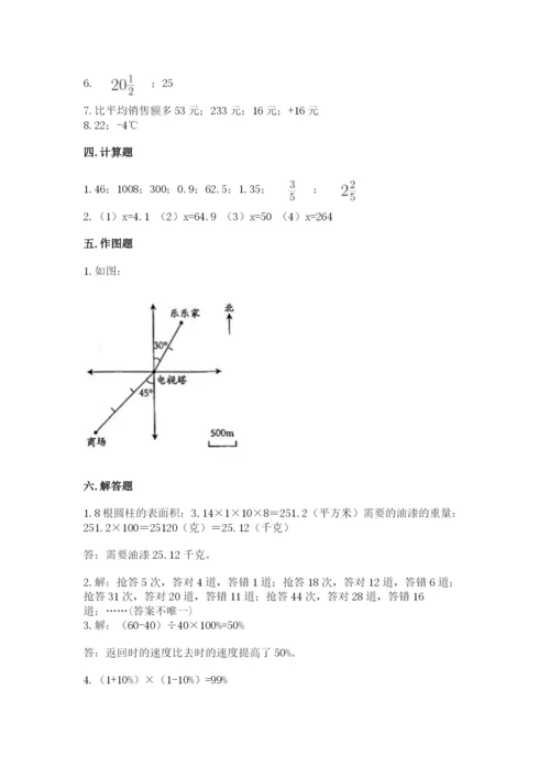 小升初六年级期末试卷精品【名师系列】.docx