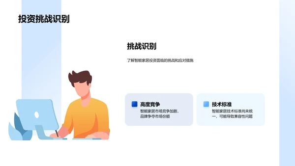 智能家居投资汇报PPT模板