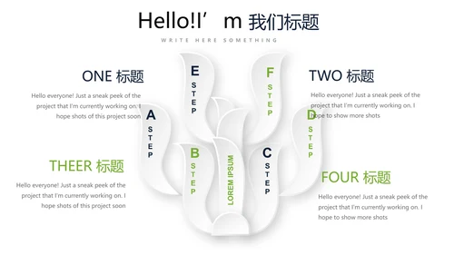 简约时尚医药医疗报告通用动态PPT