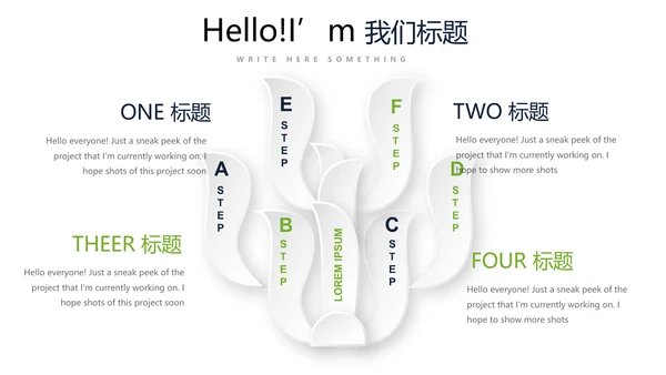简约时尚医药医疗报告通用动态PPT