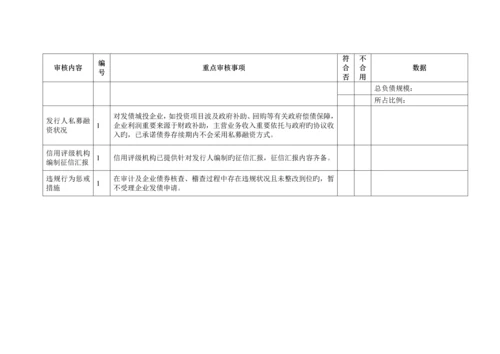 企业债券审核风险防范细则说明.docx