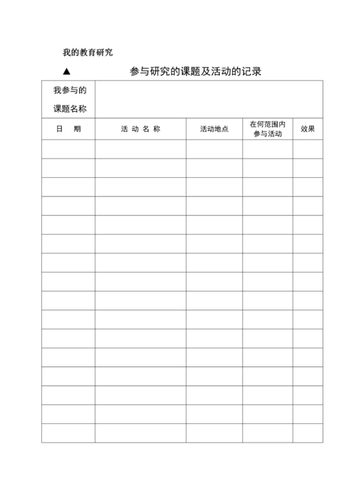 某小学教师个人成长档案.docx