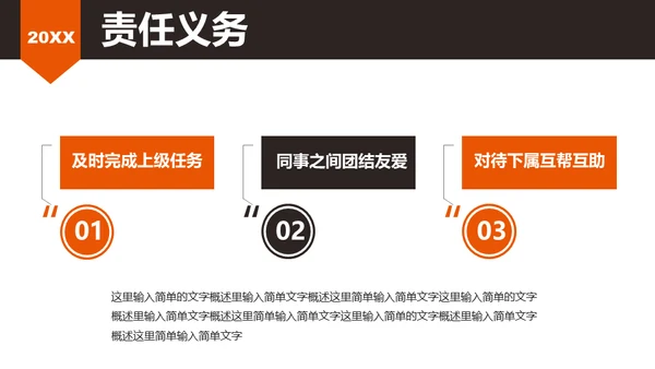 企业岗位竞聘述职报告通用PPT模板