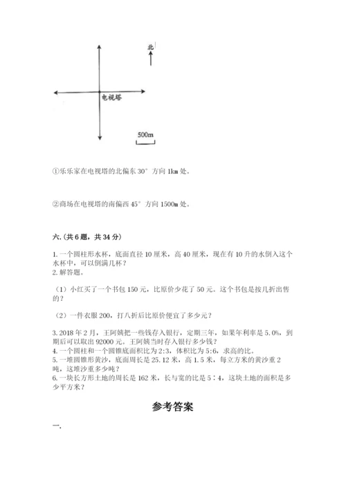 洛阳市小学数学小升初试卷必考题.docx