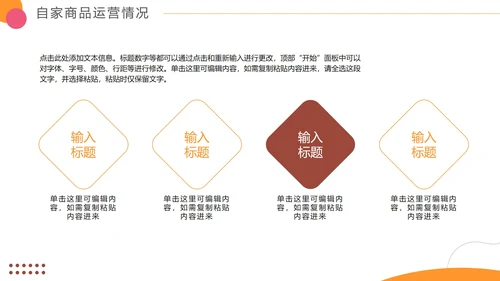 简约时尚轻快电商年终工作总结PPT模板