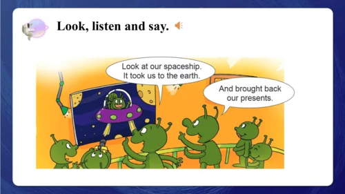 Module 6 Unit 2 The name of the spaceship is Shenz