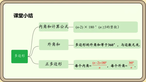 人教版数学八年级上册11.3.2  多边形的内角和课件（共29张PPT）