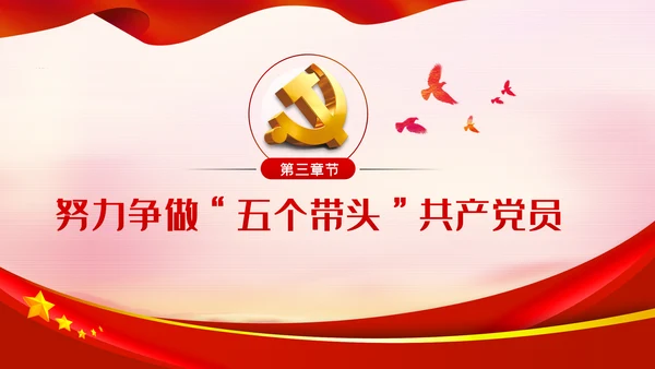 端正入党动机争做一名合格党员PPT党课