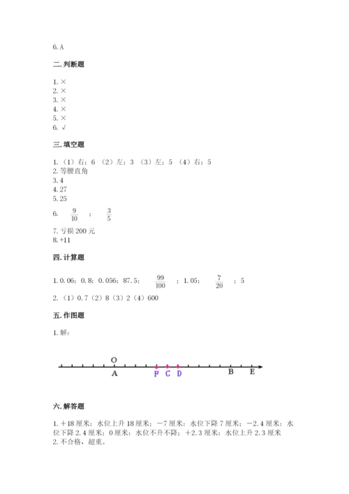九江市小升初数学测试卷完美版.docx