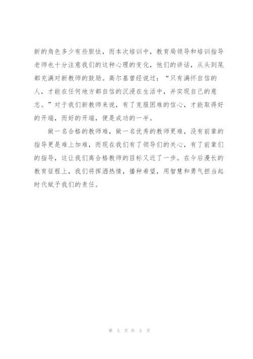 小学教师培训工作总结报告.docx