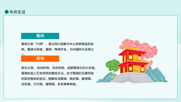 成都旅游旅行介绍动态通用PPT模板
